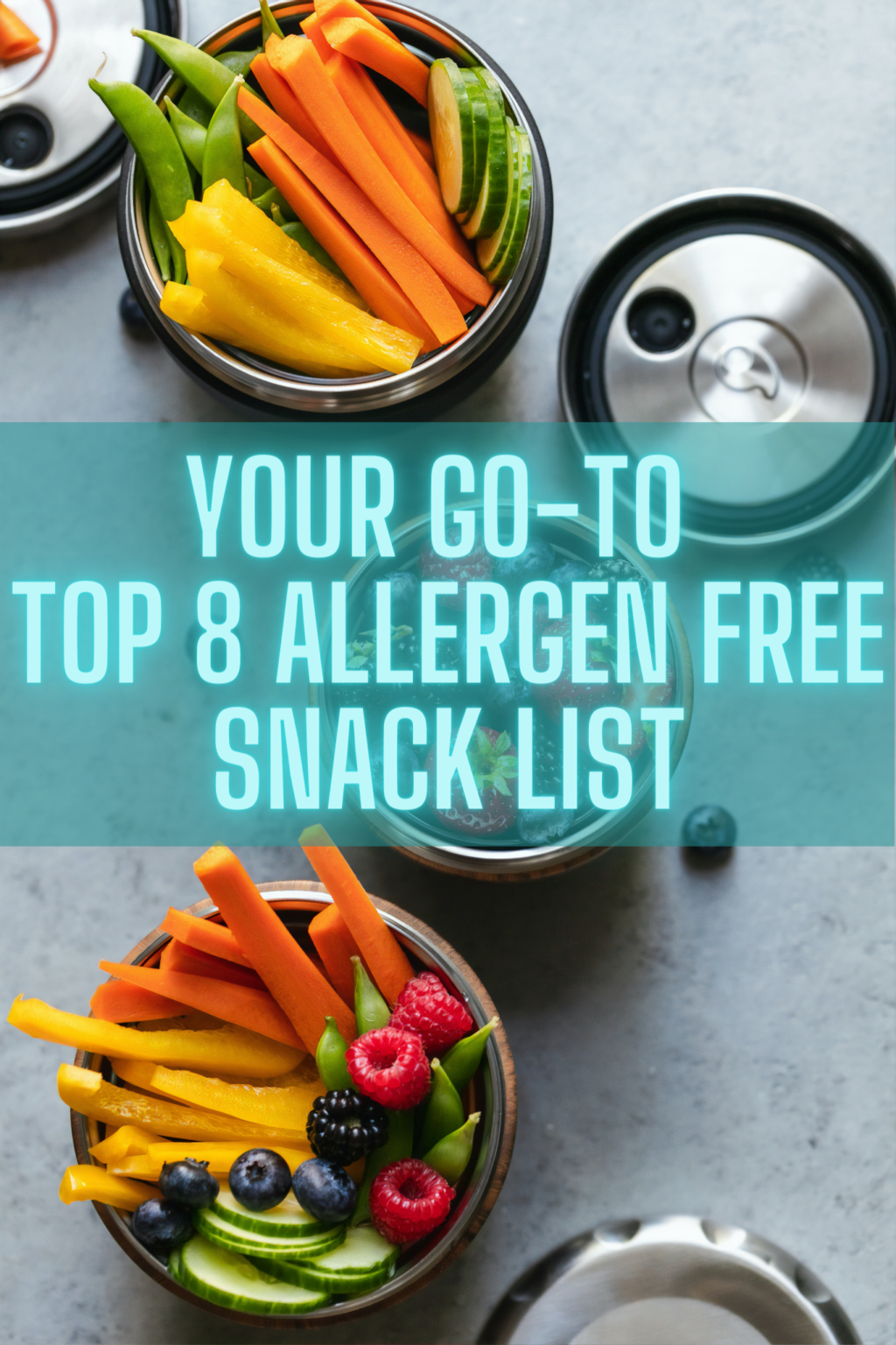 Your GoTo Top 8 Allergen Free Snack List Allergies with Littles
